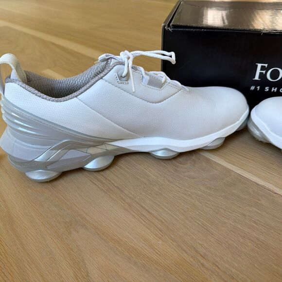 FootJoy Tour Alpha Golf Shoes – White Grey 55505 Men\'s Size 9.5 M $190 main image 4